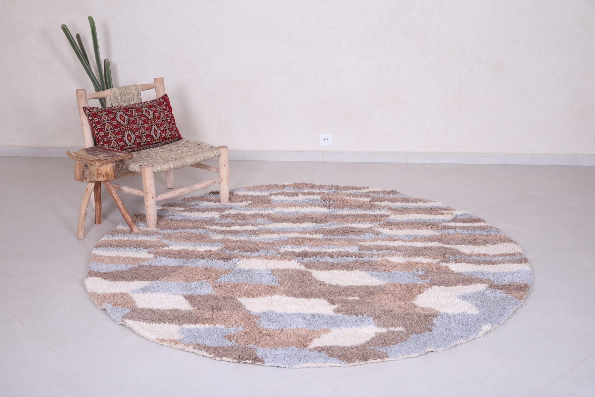 round moroccan rug