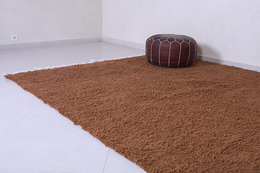 Wool handmade berber rug