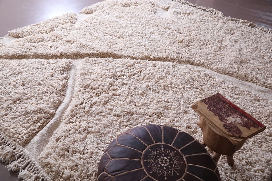 Handmade berber rug